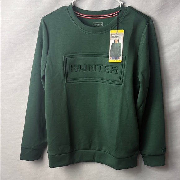Hunter Sweaters - Hunter Forest Green Crewneck Sweater
